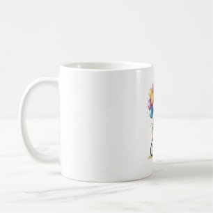 Lustiges Geburtstagsgeschenk für Oma beim Fahrradf Kaffeetasse