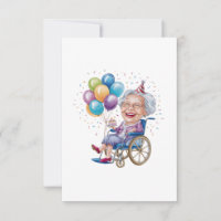 Lustiges Geburtstagsgeschenk für Oma für ältere Ta