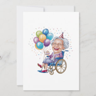 Lustiges Geburtstagsgeschenk für Oma für ältere Ta Karte