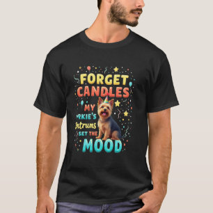 Lustiges Geburtstagsgeschenk Yorkshire Terrier Hun T-Shirt