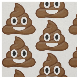 lustiges gekackt Emoji-Stoff Stoff