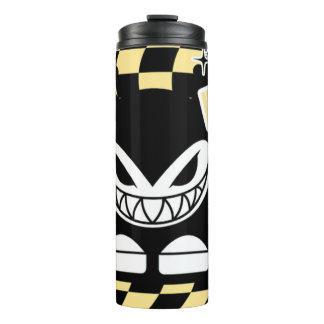 Lustiges Gelbes Labubou-Inspiriertes Thermosbecher