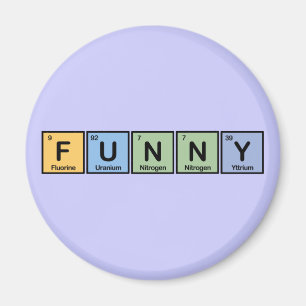 Lustiges gemacht von den Elementen Magnet