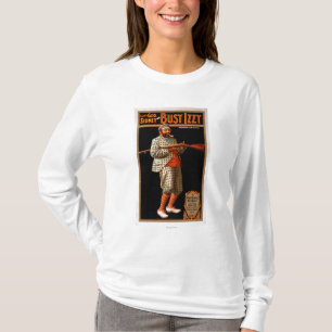Lustiges Geo. Sidney als beschäftigtes Izzy T-Shirt