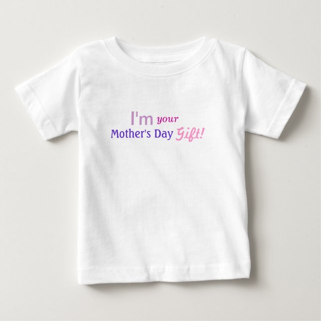 Lustiges Geschenk der Tag der Mutter - rosa Shirt (Vorderseite)