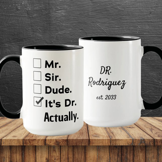 Lustiges Geschenk für Ärzte – Es ist eigentlich Dr Tasse (Von Creator hochgeladen)