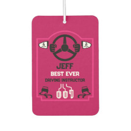 Lustiges Geschenk für Fahrlehrer Autolufterfrischer