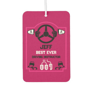 Lustiges Geschenk für Fahrlehrer Autolufterfrischer