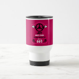 Lustiges Geschenk für Fahrlehrer Reisebecher