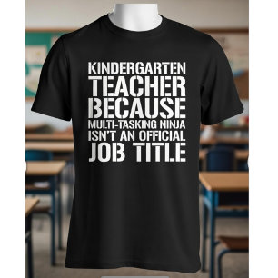 Lustiges Geschenk für Kindergartenerzieherin Multi T-Shirt