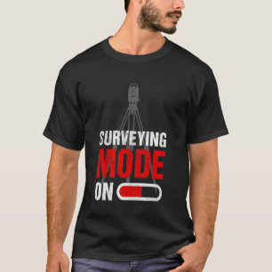 Lustiges Geschenk für Landvermesser für Bauingenie T-Shirt