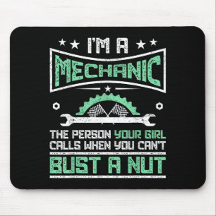 Lustiges Geschenk für Mechaniker Erwachsenen Humor Mousepad