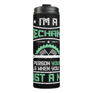 Lustiges Geschenk für Mechaniker Erwachsenen Humor Thermosbecher