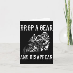 Lustiges Geschenk für Motorradfahrer Karte