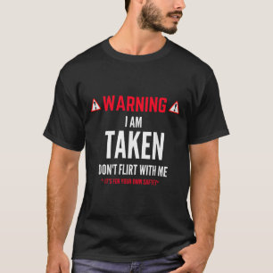 Lustiges Geschenk Ich Bin Vergeben Für Männer - Fl T-Shirt