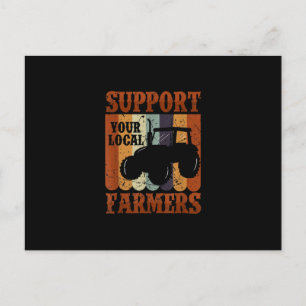 Lustiges Geschenk Landwirt Hühnerfarm Ziegenfarm G Postkarte