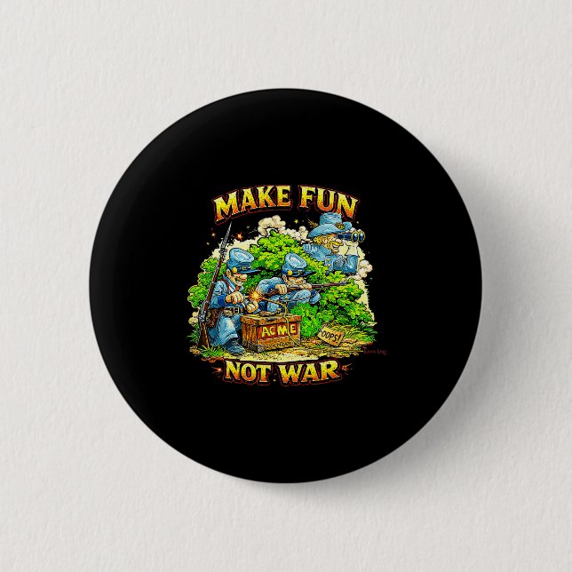 Lustiges Geschenk zum Bürgerkrieg Button (Vorderseite)