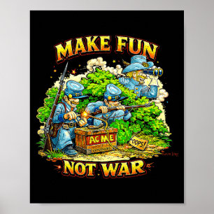 Lustiges Geschenk zum Bürgerkrieg Poster