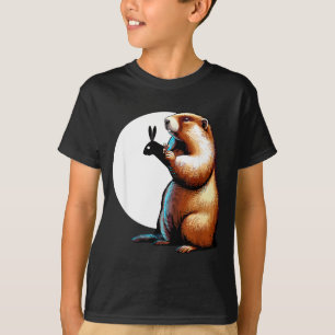 Lustiges Geschenk zum Tag des Murmeltiertagschatte T-Shirt