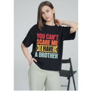 Lustiges Geschwister-Gag-Geschenk Retro-Vintage fü Tri-Blend Shirt
