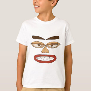 Lustiges Gesicht Kinder T-Shirt - Spielgesicht