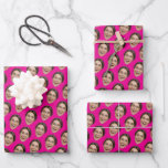 Lustiges Gesicht Rosa Benutzerdefiniertes Foto Geb Geschenkpapier Set<br><div class="desc">Verleihen Sie Ihren Geschenken und Feiern mit dem Funny Face Custom Wrapping Paper Lachen und Persönlichkeit. Mit einem wiederholten Druck Ihres ausgewählten Gesichts oder Objekts wird jedes Geschenk sofort zu einem unvergesslichen Moment.</div>