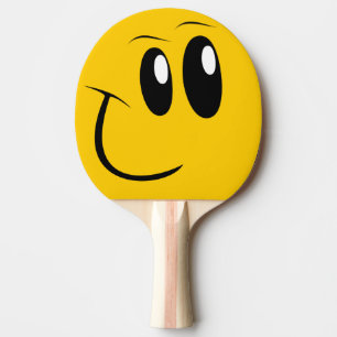 Lustiges Gesichts-Tischtennis-Paddel Tischtennis Schläger