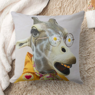 Lustiges Giraffen-Kissen! Kissen
