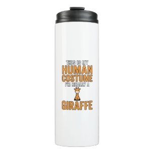Lustiges Giraffen-Kostüm-Vektor-Shirt-Design_1 Thermosbecher