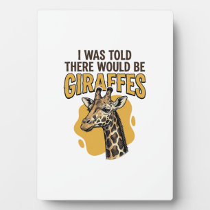 Lustiges Giraffen-Vintage-Stickerei-Shirt-Design_1 Fotoplatte
