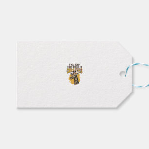 Lustiges Giraffen-Vintage-Stickerei-Shirt-Design_1 Geschenkanhänger