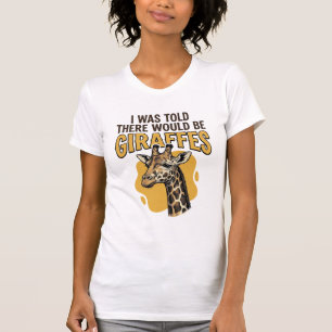 Lustiges Giraffen-Vintage-Stickerei-Shirt-Design_1 T-Shirt