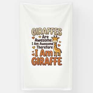 Lustiges Giraffenliebhaber Vintage Gravur Shirt De Banner