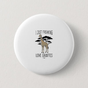 Lustiges Giraffenliebhaber Vintage Gravur Shirt De Button