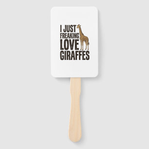 Lustiges Giraffenliebhaber Vintage Gravur Shirt De Fächer