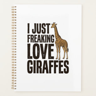 Lustiges Giraffenliebhaber Vintage Gravur Shirt De Planer