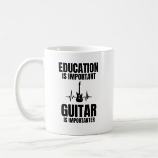 Lustiges Gitarristengeschenk für Musiklehrer und G Kaffeetasse