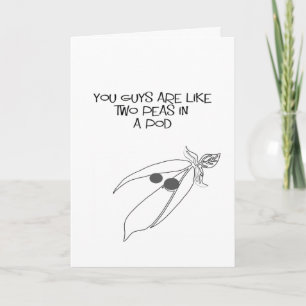 Lustiges glückliches Hochzeitstag-Jubiläum Karte