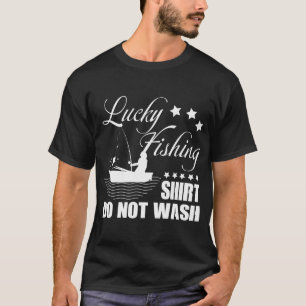 Lustiges Glücksfischerhemd Nicht Waschen Vintage F T-Shirt