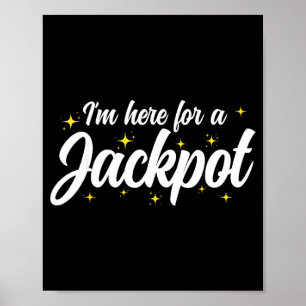 Lustiges Glücksspiel Casino Ich bin ein Glücksspie Poster
