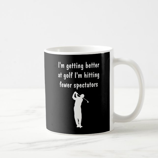 Lustiges Golf-Führungskraft-Geschenk Kaffeetasse (Rechts)