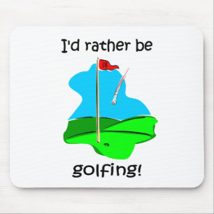 Lustiges Golf Mousepad