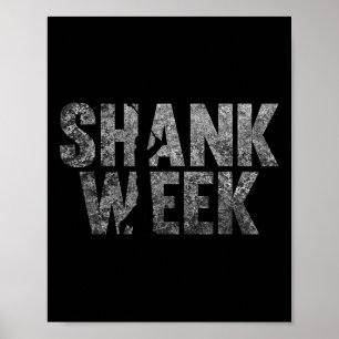 Lustiges Golf Shank Woche T-Shirt Poster