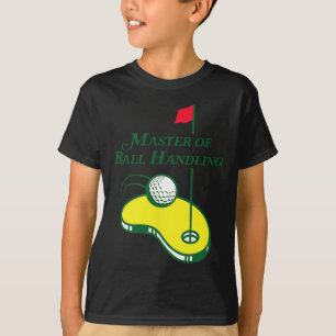 Lustiges Golf-Shirt - Meister der Ballbehandlung f T-Shirt
