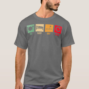 lustiges Golf-Zitat zum Schlafen T-Shirt