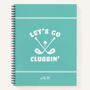 Lustiges Golfer-Geschenk Spieltags-Golf-Logbuch Notizbuch