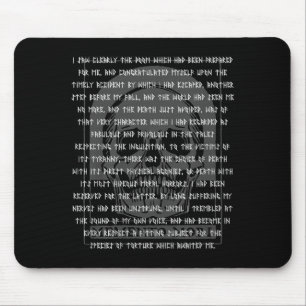 Lustiges Gothic Edgar Allan Poe Andenken Mousepad