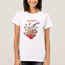 Lustiges Grafik-T-Shirt "Send Noods" 