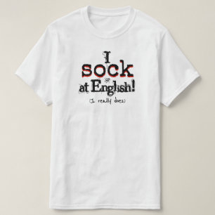 Lustiges Grammatik-Shirt für Grammatik-Nerks T-Shirt