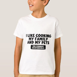Lustiges Grammatik T-Shirt Zurück zur Schule Engli